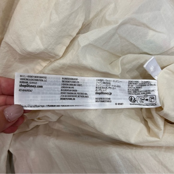 Disney Store Little Mermaid Live Action Dress Women Size Small 100% Cotton - Picture 7 of 12